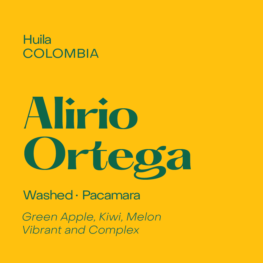 Alirio Muñoz Ortega, Washed Pacamara