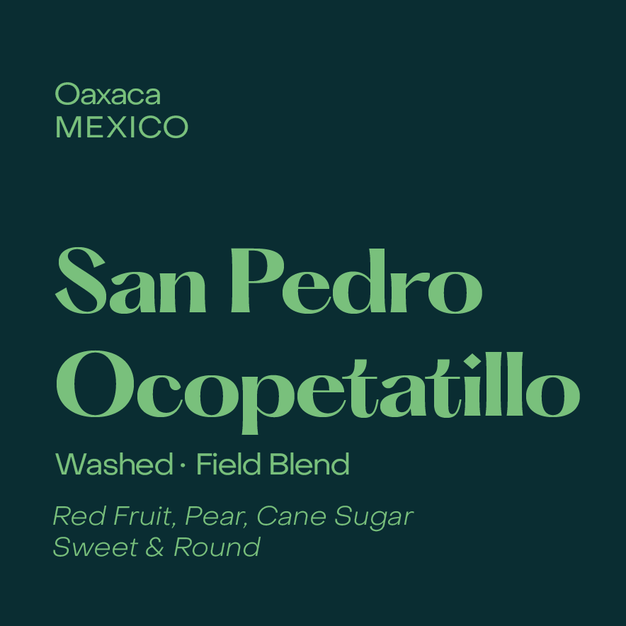 Mexico San Pedro Ocopetatillo, Washed Field Blend