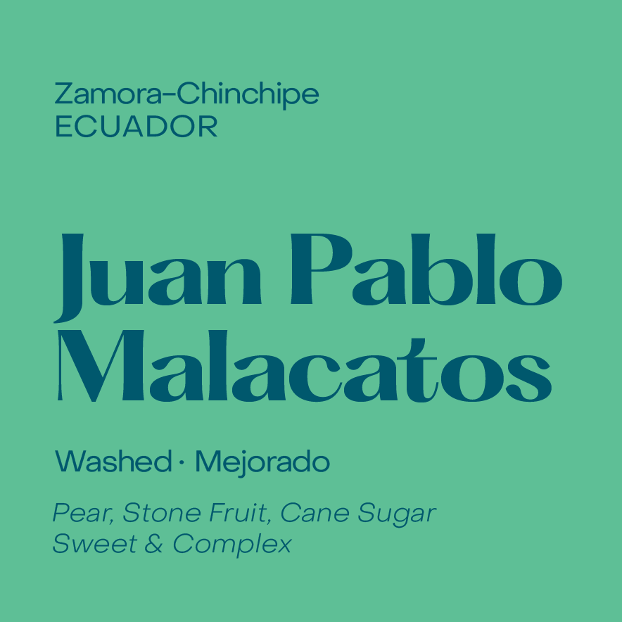 Ecuador Juan Pablo Malacatos, Washed Mejorado