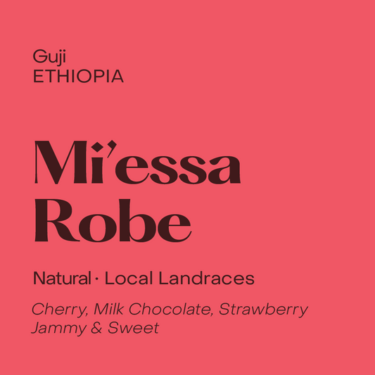 Ethiopia Mi'essa Robe Espresso, Natural Landraces